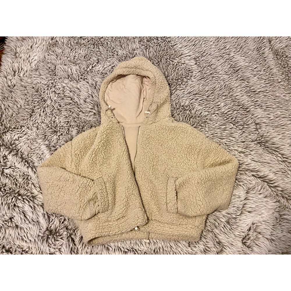 Sherpa hoodie